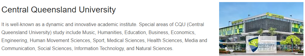 University of Central Queensland